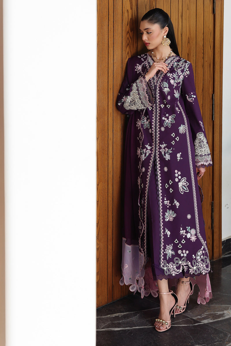 Qalamkar | Q Line Lawn 26 | QKL-14 SUHRA - by Libasekhas UK - Registered Vendor of : Qalamkar - 100% Original Designer Dress