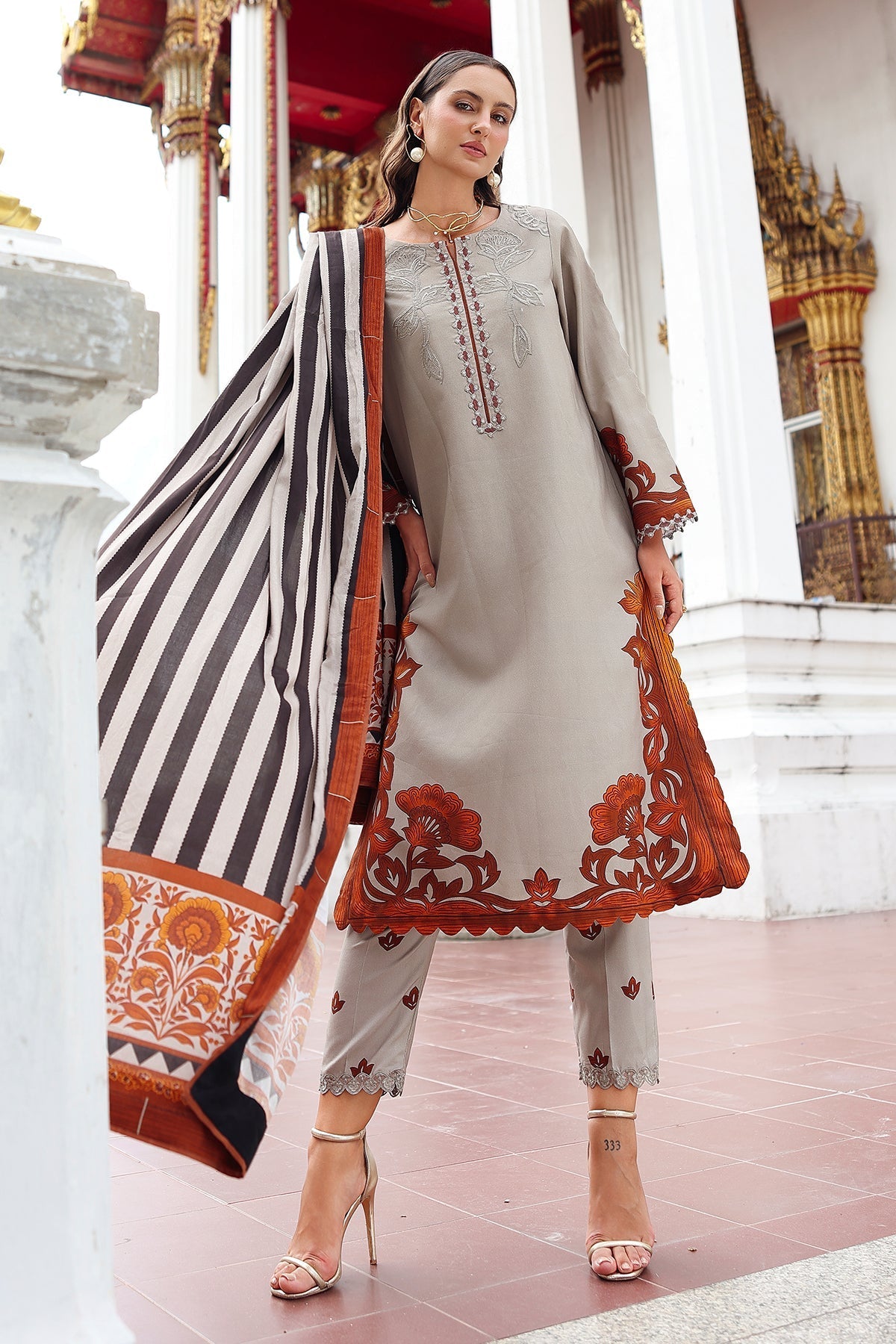 Charizma | Aniq Winter 2025 |  ANW6-05 - by Libasekhas UK - Registered Vendor of : Charzima - 100% Original Designer Dress