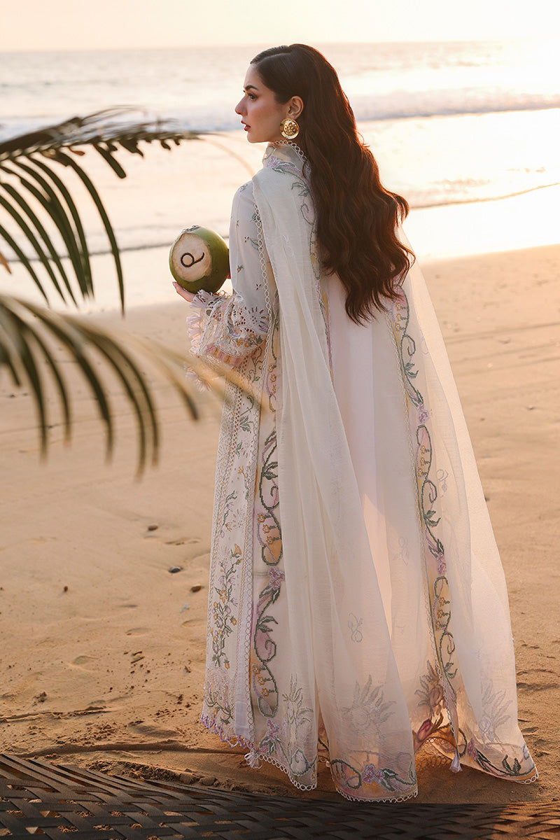 Qalamkar | Sahil Luxury Lawn 26 | SA-10 ILARA - by Libasekhas UK - Registered Vendor of : Qalamkar - 100% Original Designer Dress