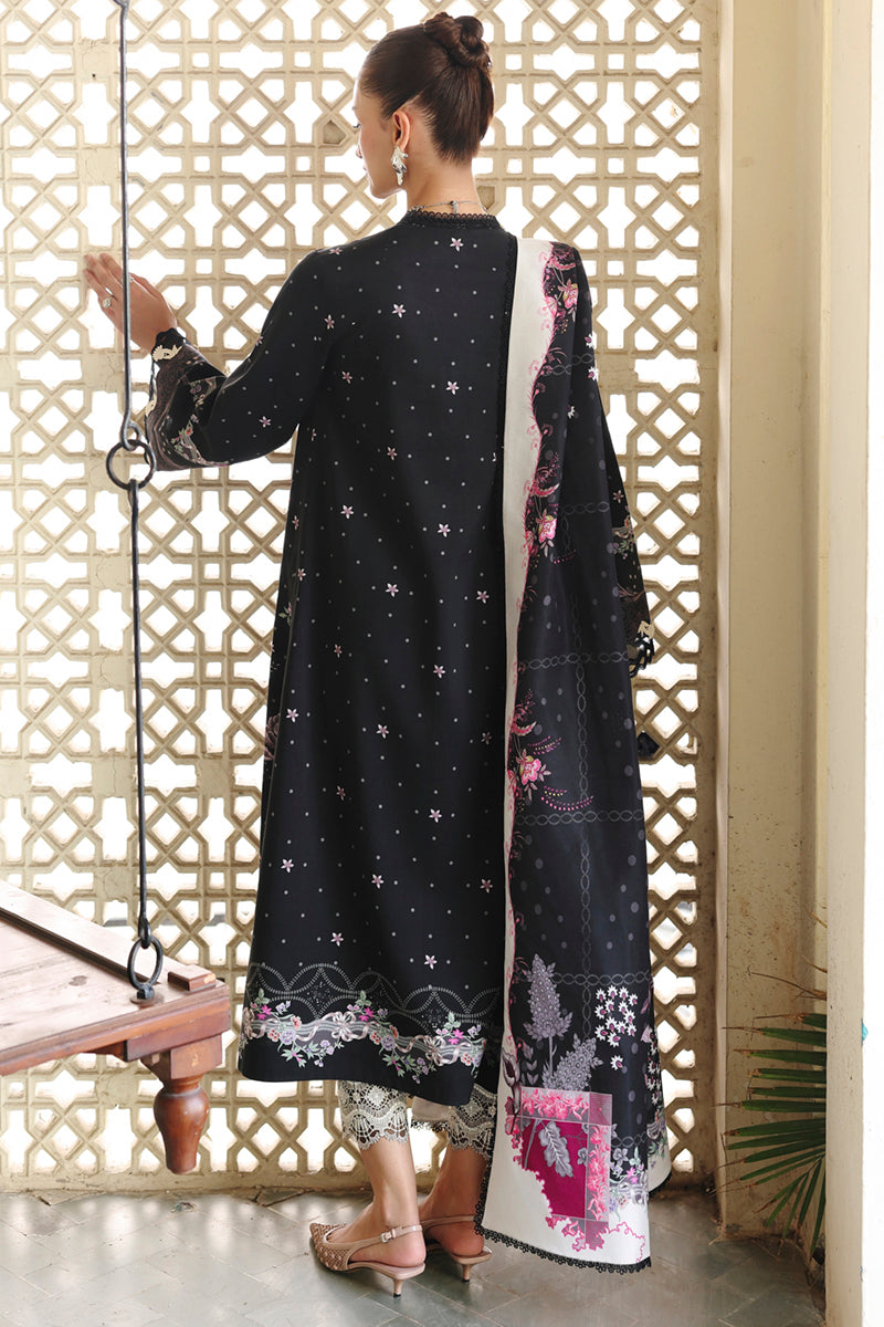 Qalamkar | QPrints Winter 25 | QW-01 (A) TYANA - by Libasekhas UK - Registered Vendor of : Qalamkar - 100% Original Designer Dress