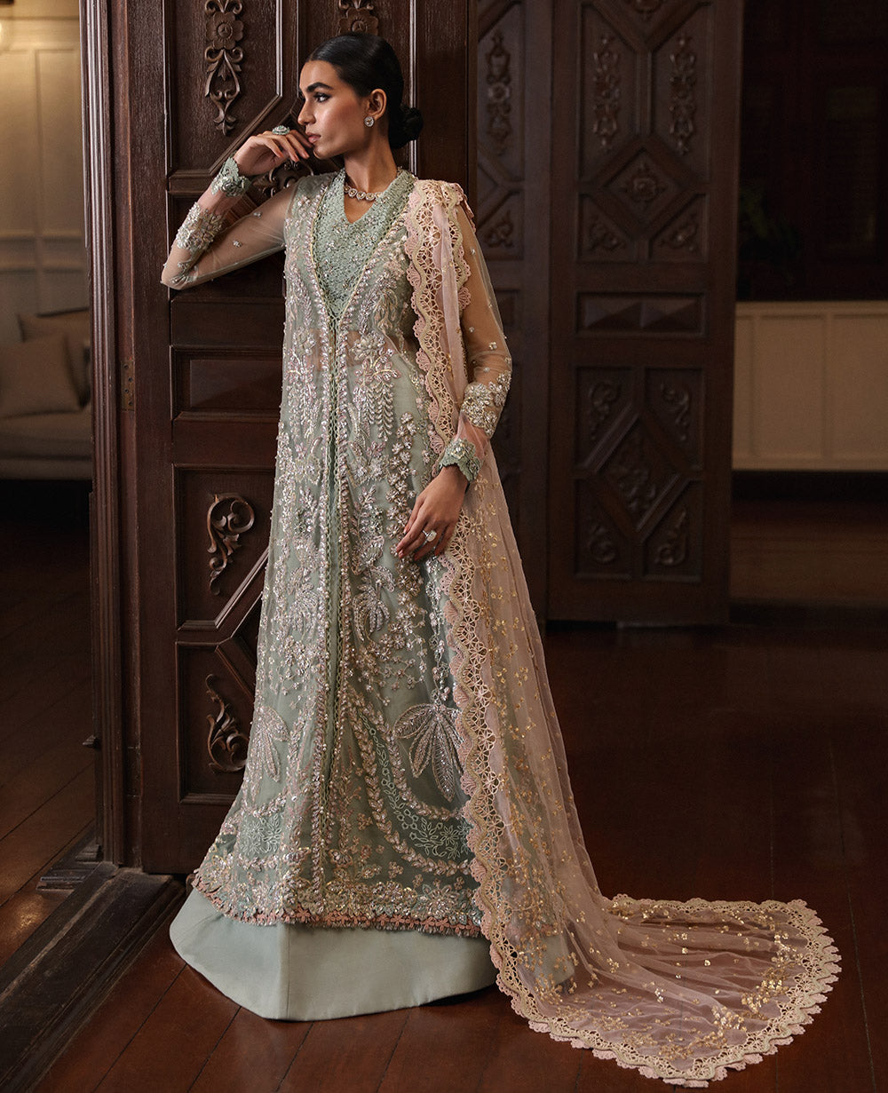 Republic Womenswear | Wedding Formals Vol-1 | Swann (WF-13) - by - Libasekhas UK - Registered Vendor of : Republic Womenswear - 100% Original Designer Dresss