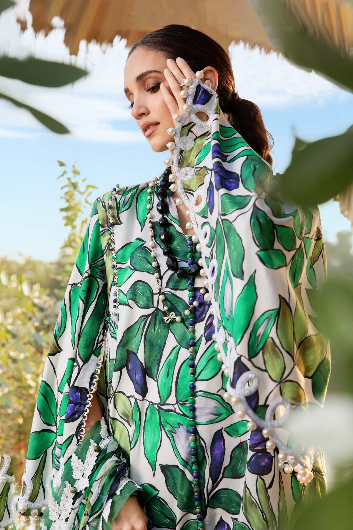 Maria B | M Prints 25 | MPT-2505-A - Ladies Clothes -  Libasekhas
