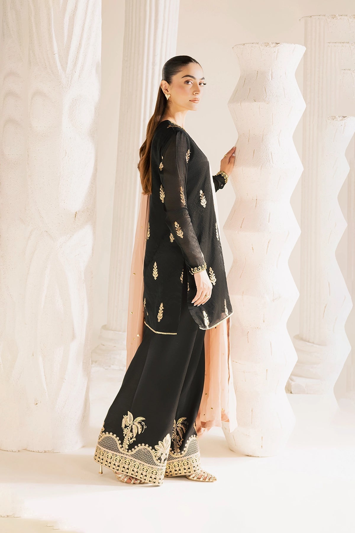 Vanya | Solana Luxe Pret |   FF-82 - by Libasekhas UK - Registered Vendor of : Vanya - 100% Original Designer Dress