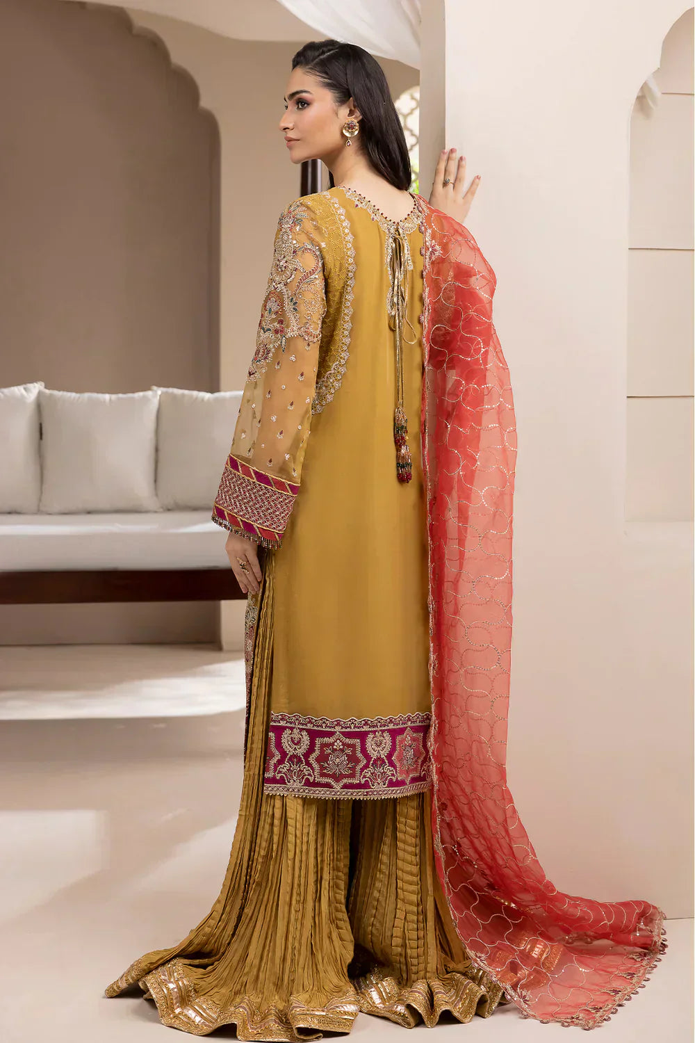 Baroque | Formals Collection | UF-411 - by - Libasekhas UK - Registered Vendor of : Baroque - 100% Original Designer Dresss