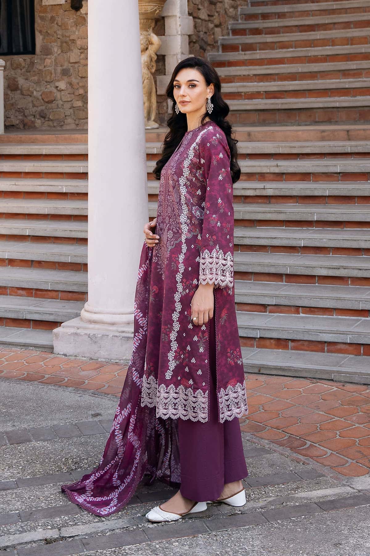 Afrozeh | Damask The Holiday Edit 25 | Anisa A - by - Libasekhas UK - Registered Vendor of : Afrozeh - 100% Original Designer Dresss