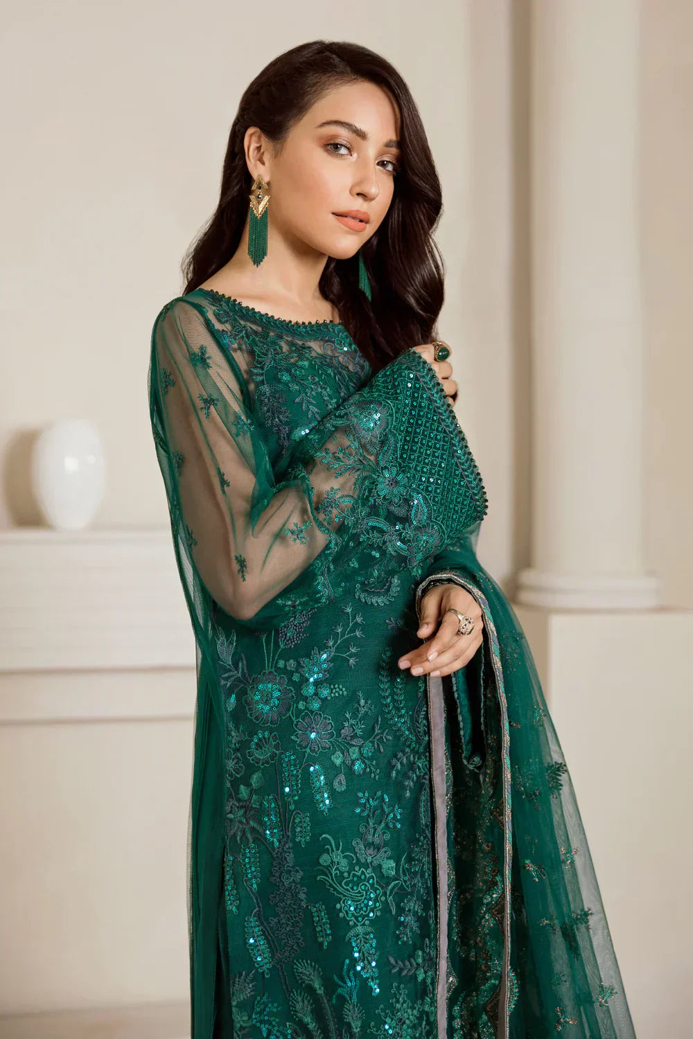 Baroque | Formals Collection | UF-33 - by - Libasekhas UK - Registered Vendor of : Baroque - 100% Original Designer Dresss