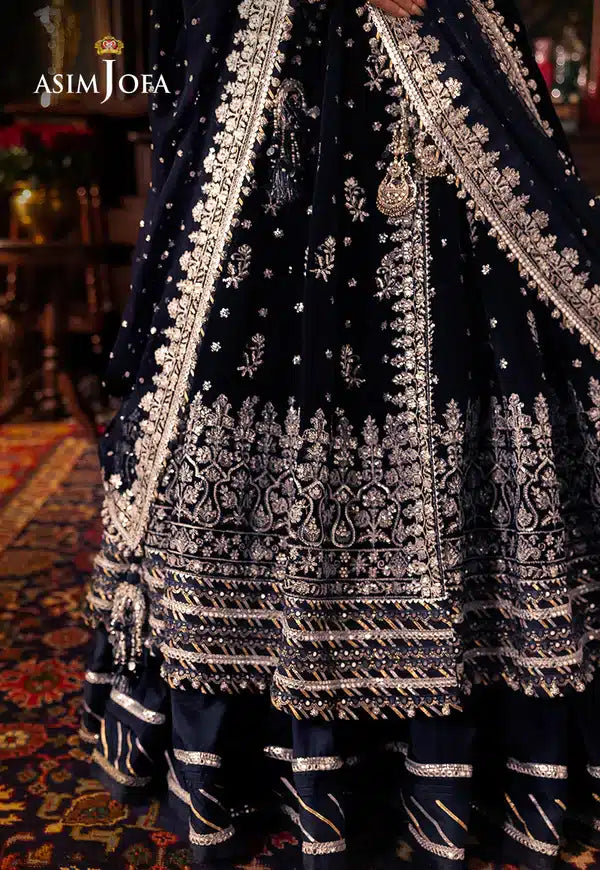 Asim Jofa | Makhmal Wedding Velvet 23 | AJMM-04 - by - Libasekhas UK - Registered Vendor of : Asim Jofa - 100% Original Designer Dresss