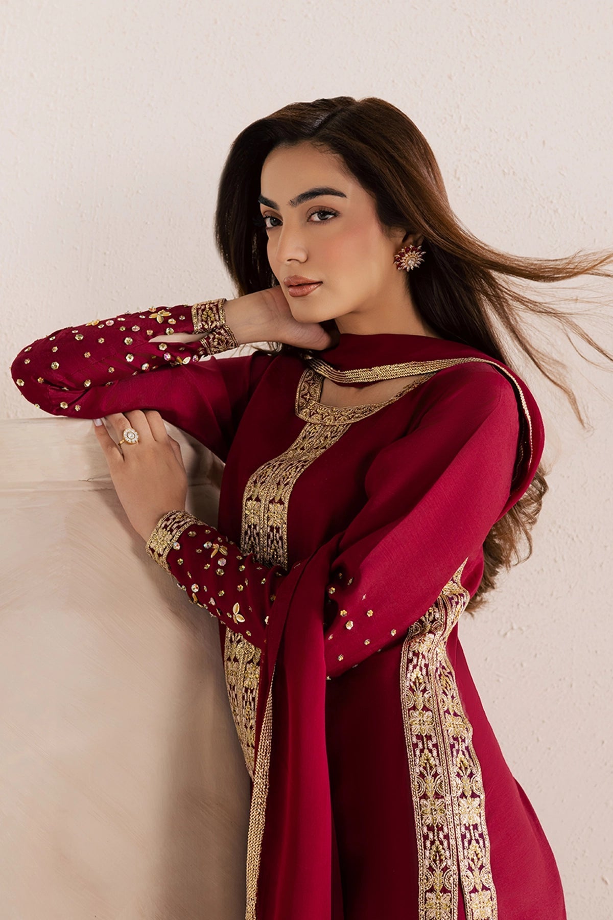 Vanya | Solana Luxe Pret | FF-81 - by Libasekhas UK - Registered Vendor of : Vanya - 100% Original Designer Dress