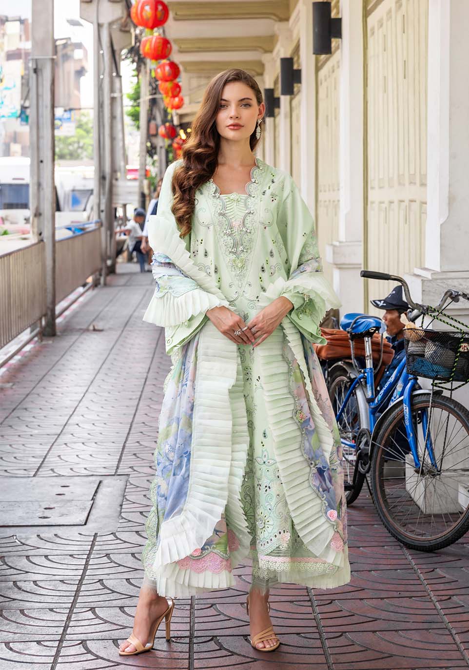 Zarqash | Luxury Lawn 25 | ZQLU 005 ELLIS - by - Libasekhas UK - Registered Vendor of : Zarqash - 100% Original Designer Dresss