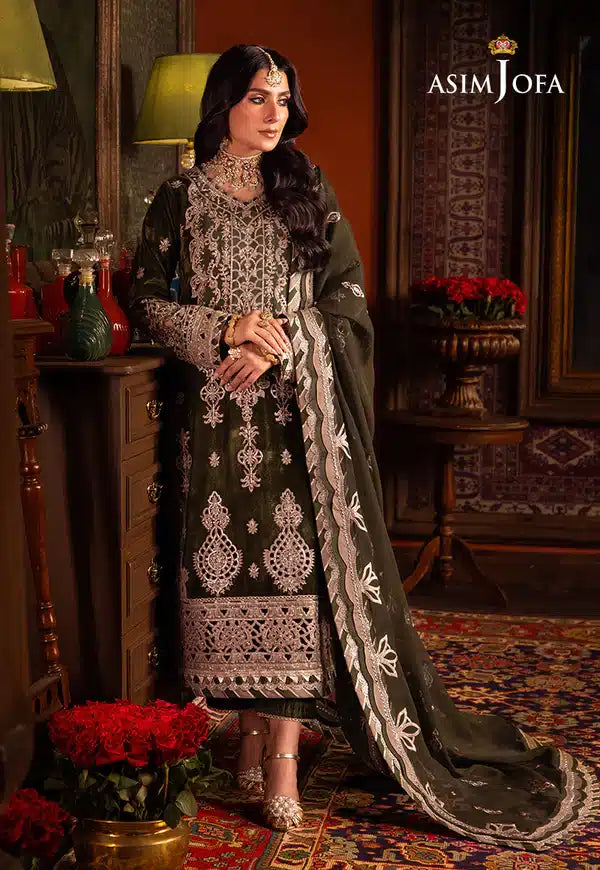 Asim Jofa | Makhmal Wedding Velvet 23 | AJMM-05 - by - Libasekhas UK - Registered Vendor of : Asim Jofa - 100% Original Designer Dresss