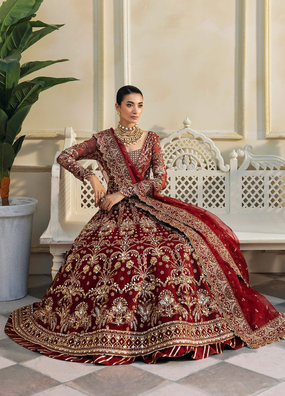 Gulaal | Wedding Formals | Nawazish GL-WS-23V1-39 - by - Libasekhas UK - Registered Vendor of : Gulaal - 100% Original Designer Dresss