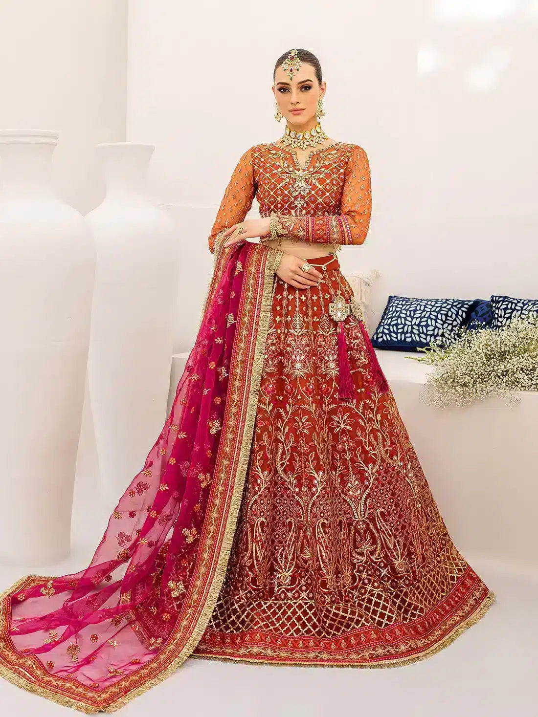 Gulaal | Wedding Collection 23 | SANAIYAH 06 - 3 PIECE - by - Libasekhas UK - Registered Vendor of : Gulaal - 100% Original Designer Dresss