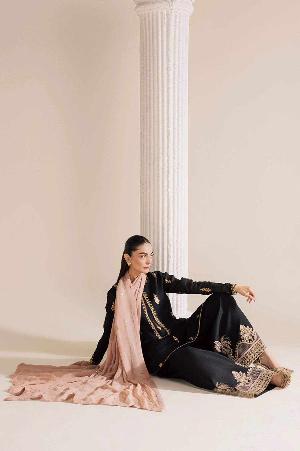 Vanya | Solana Luxe Pret |   FF-82 - by Libasekhas UK - Registered Vendor of : Vanya - 100% Original Designer Dress