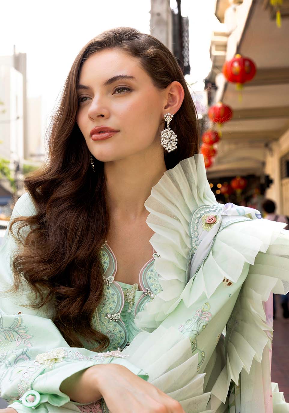 Zarqash | Luxury Lawn 25 | ZQLU 005 ELLIS - by - Libasekhas UK - Registered Vendor of : Zarqash - 100% Original Designer Dresss