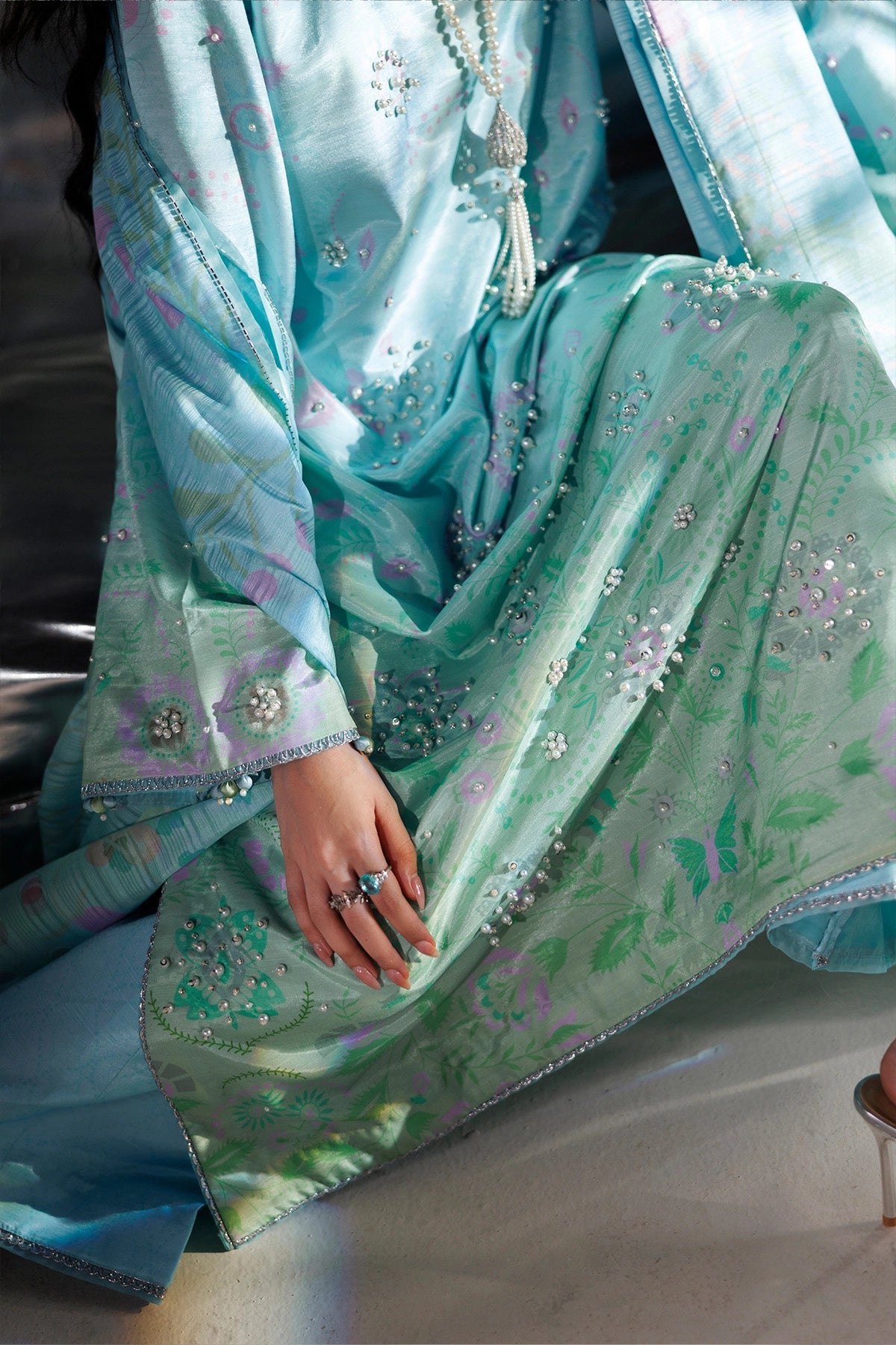 Rangrasiya | Luxe Silk 26 | Luvelle - by Libasekhas UK - Registered Vendor of : Rangrasiya - 100% Original Designer Dress