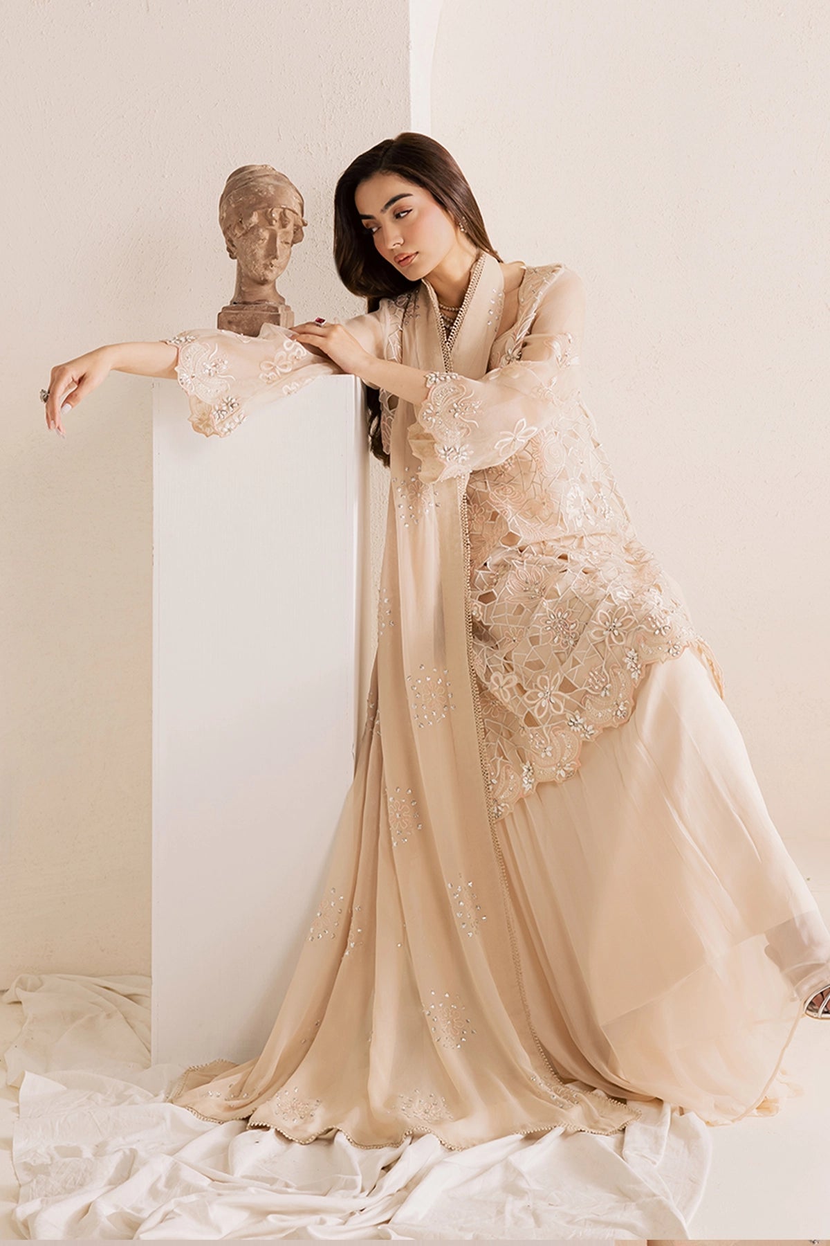 Vanya | Solana Luxe Pret |   FF-83 - by Libasekhas UK - Registered Vendor of : Vanya - 100% Original Designer Dress