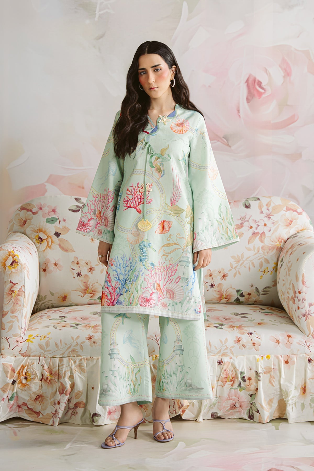 Vanya | Co Ords | CO-135 - by Libasekhas UK - Registered Vendor of : Vanya - 100% Original Designer Dress