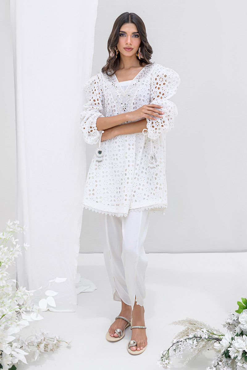 Chic Ophicial |  Aarzu Luxe Pret | Snow Flake - by Libasekhas UK - Registered Vendor of : Chic Ophicial - 100% Original Designer Dress