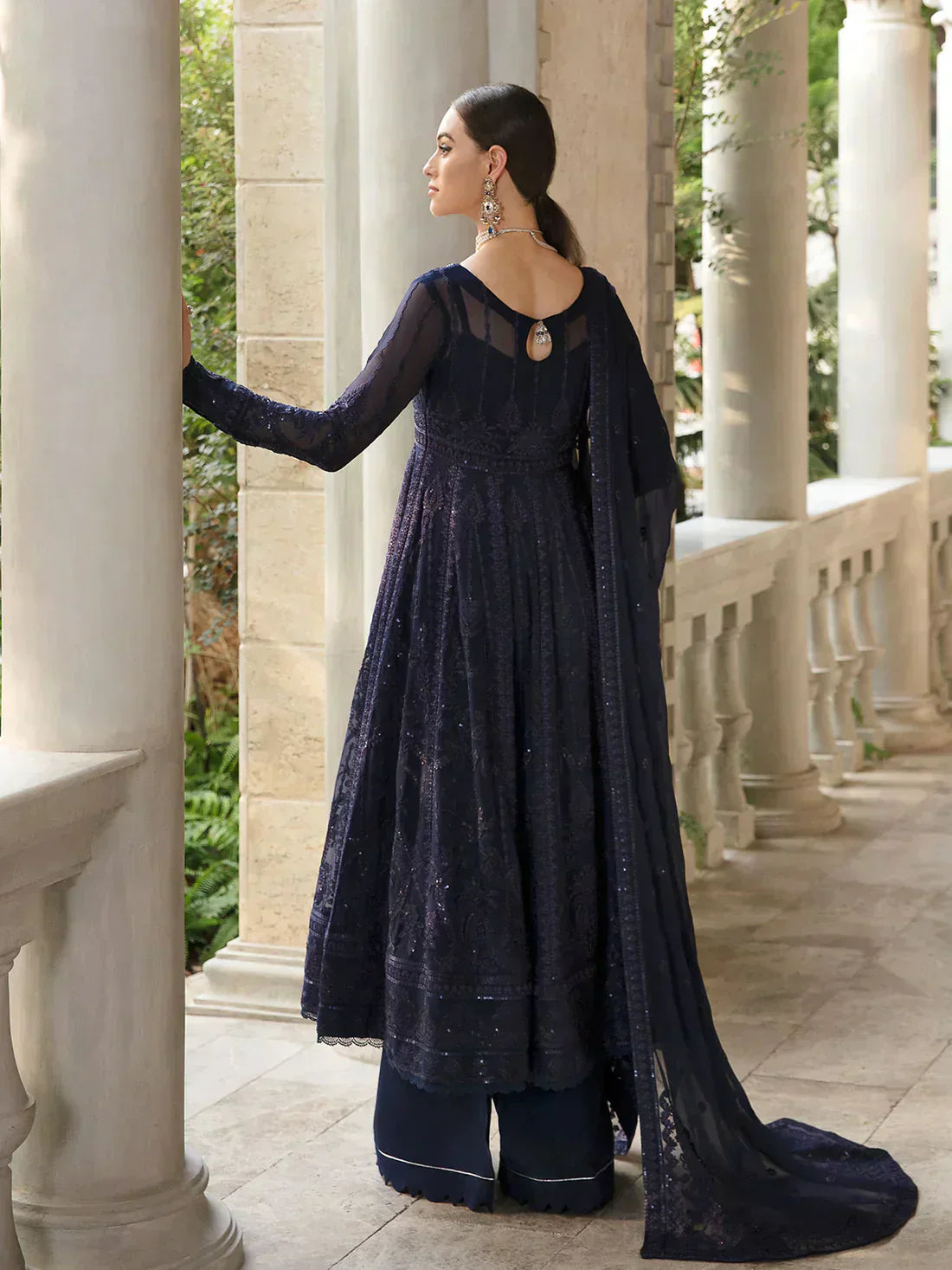Gulaal | Embroidered Chiffon 23 | MAYA 05 - by - Libasekhas UK - Registered Vendor of : Gulaal - 100% Original Designer Dresss