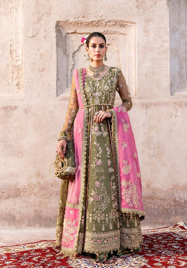 Zarqash | Arzoo Festive Collection | Gulbahar - by Libasekhas UK - Registered Vendor of : Zarqash - 100% Original Designer Dress
