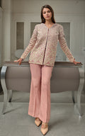 Threads and Motifs | Formal Dresses 25 | Embroidered Jacket - by Libasekhas UK - Registered Vendor of : Threads and Motifs - 100% Original Designer Dress