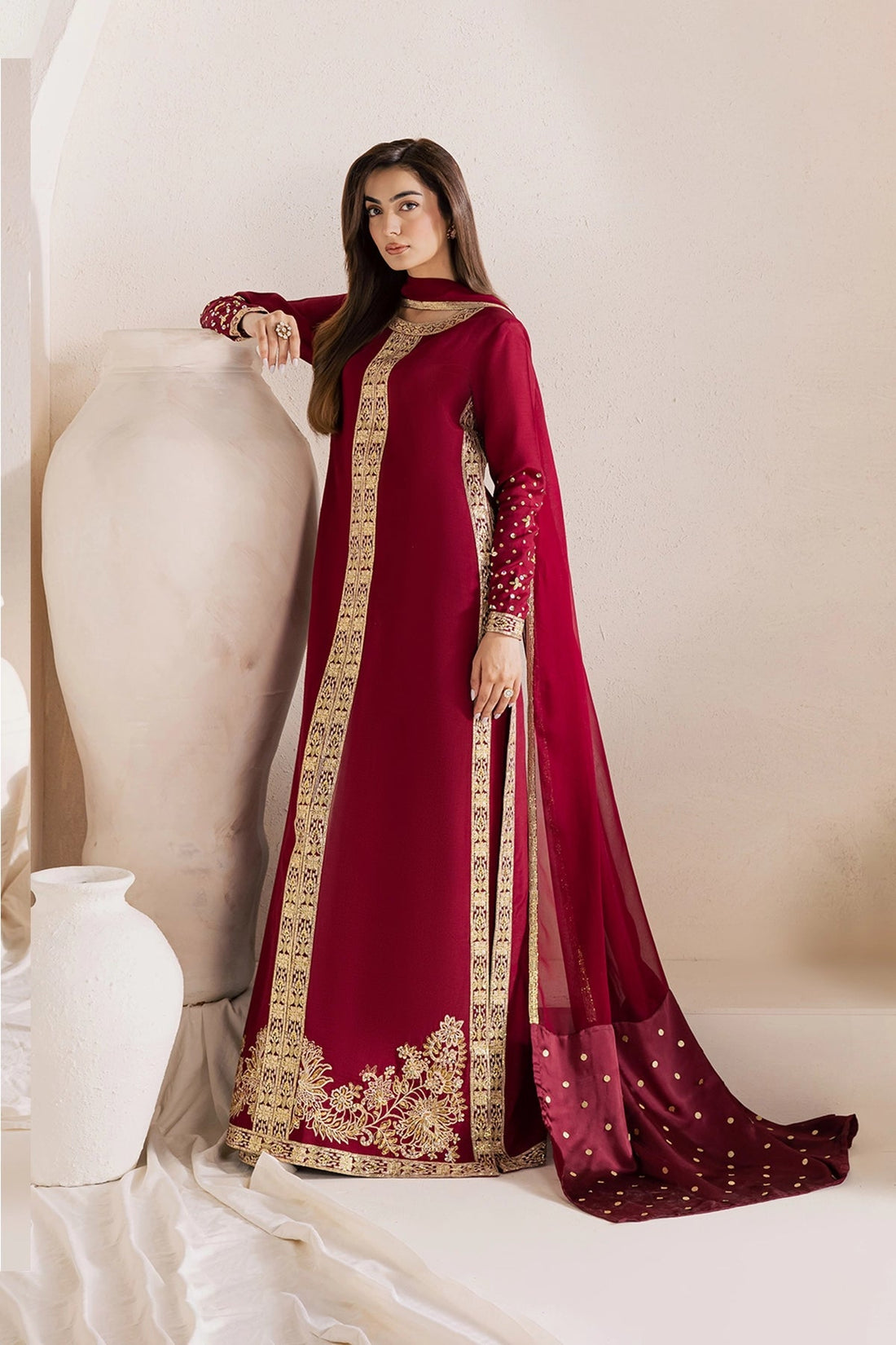 Vanya | Solana Luxe Pret | FF-81 - by Libasekhas UK - Registered Vendor of : Vanya - 100% Original Designer Dress