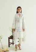 Zarqash | Whispers of Summer | FLORAL REVIERIE - by Libasekhas UK - Registered Vendor of : ZARQ - 100% Original Designer Dress