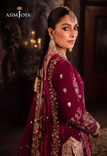 Asim Jofa | Makhmal Wedding Velvet 23 | AJMM-03 - by - Libasekhas UK - Registered Vendor of : Asim Jofa - 100% Original Designer Dresss