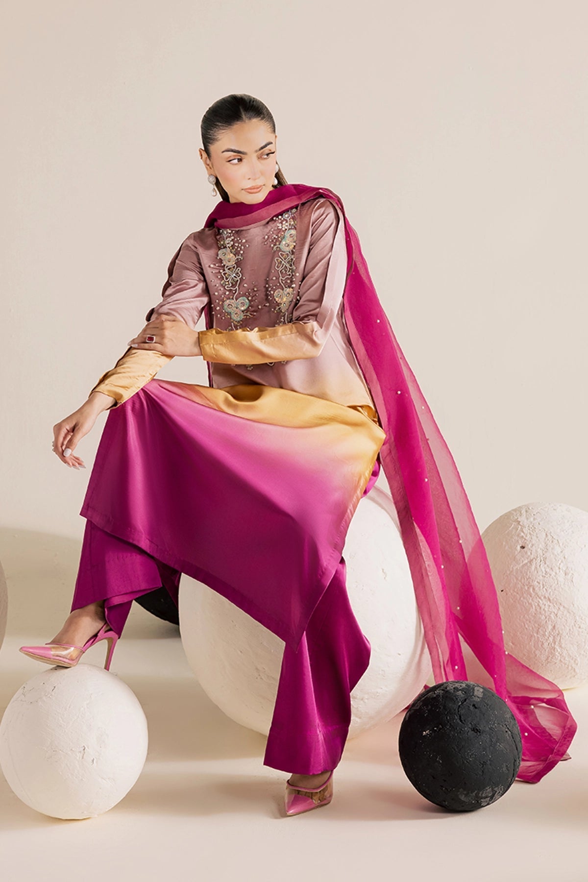 Vanya | Solana Luxe Pret |FF-86 - by Libasekhas UK - Registered Vendor of : Vanya - 100% Original Designer Dress