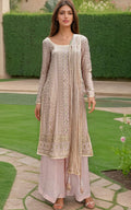 Threads and Motifs | Formal Dresses 25 | Embroidered Shirt With Trouser And Dupatta - by Libasekhas UK - Registered Vendor of : Threads and Motifs - 100% Original Designer Dress
