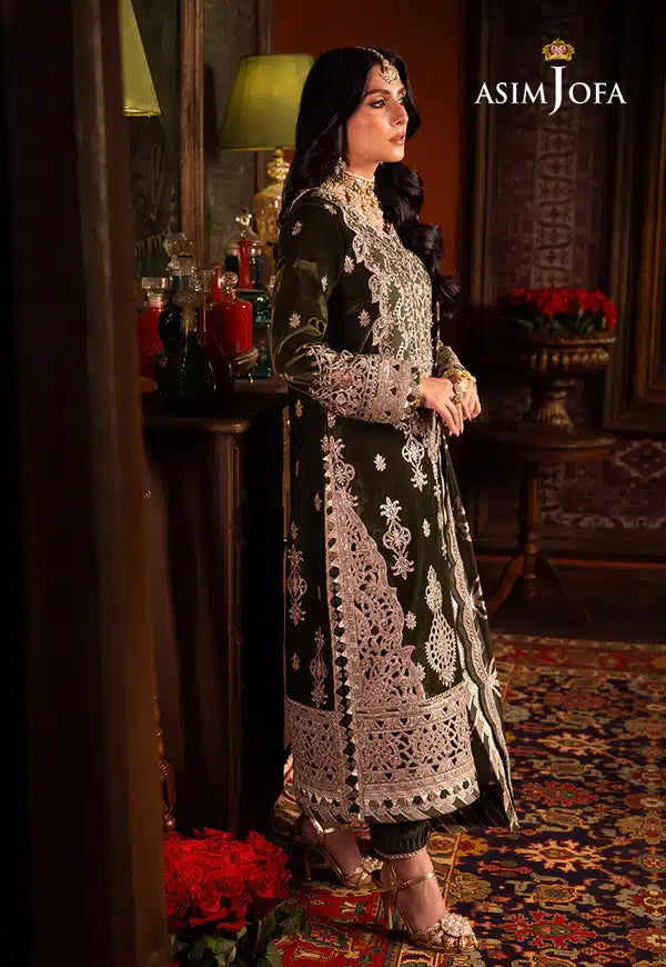 Asim Jofa | Makhmal Wedding Velvet 23 | AJMM-05 - by - Libasekhas UK - Registered Vendor of : Asim Jofa - 100% Original Designer Dresss