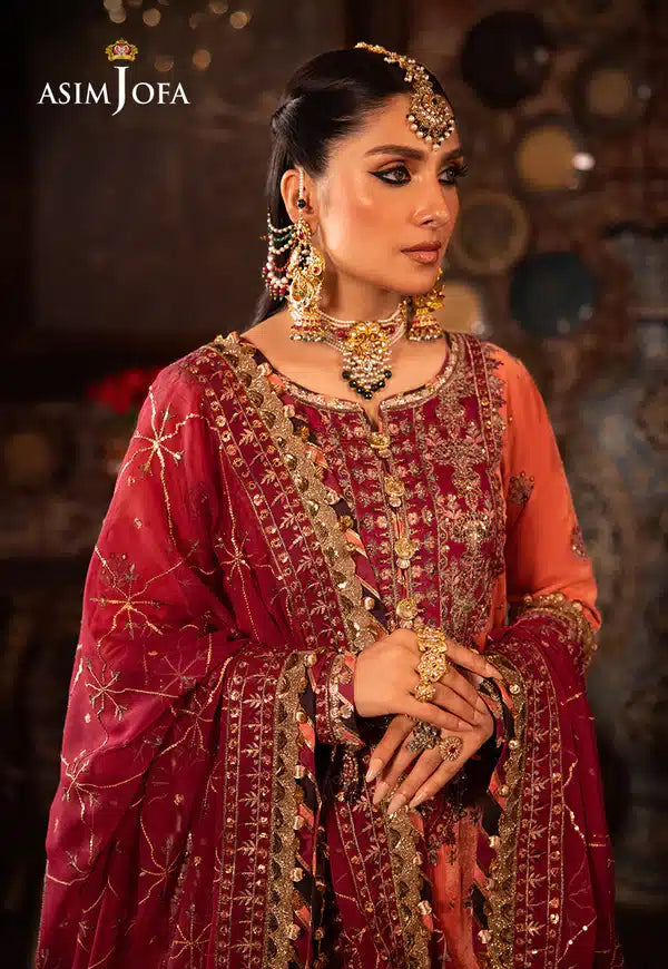 Asim Jofa | Makhmal Wedding Velvet 23 | AJMM-01 - by - Libasekhas UK - Registered Vendor of : Asim Jofa - 100% Original Designer Dresss