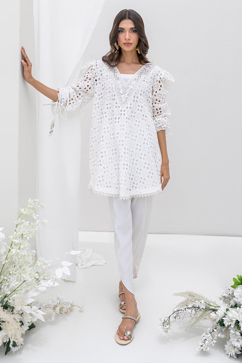 Chic Ophicial |  Aarzu Luxe Pret | Snow Flake - by Libasekhas UK - Registered Vendor of : Chic Ophicial - 100% Original Designer Dress