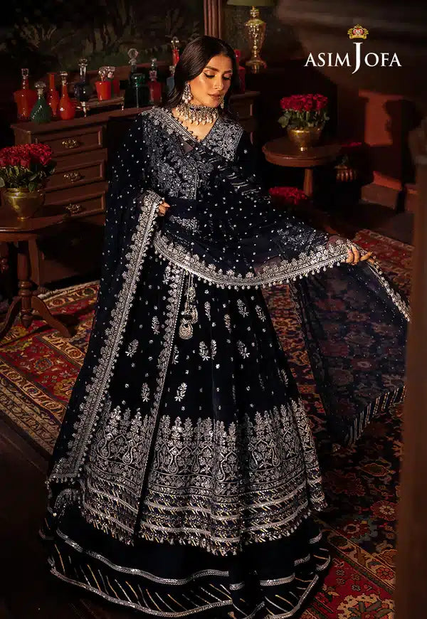 Asim Jofa | Makhmal Wedding Velvet 23 | AJMM-04 - by - Libasekhas UK - Registered Vendor of : Asim Jofa - 100% Original Designer Dresss