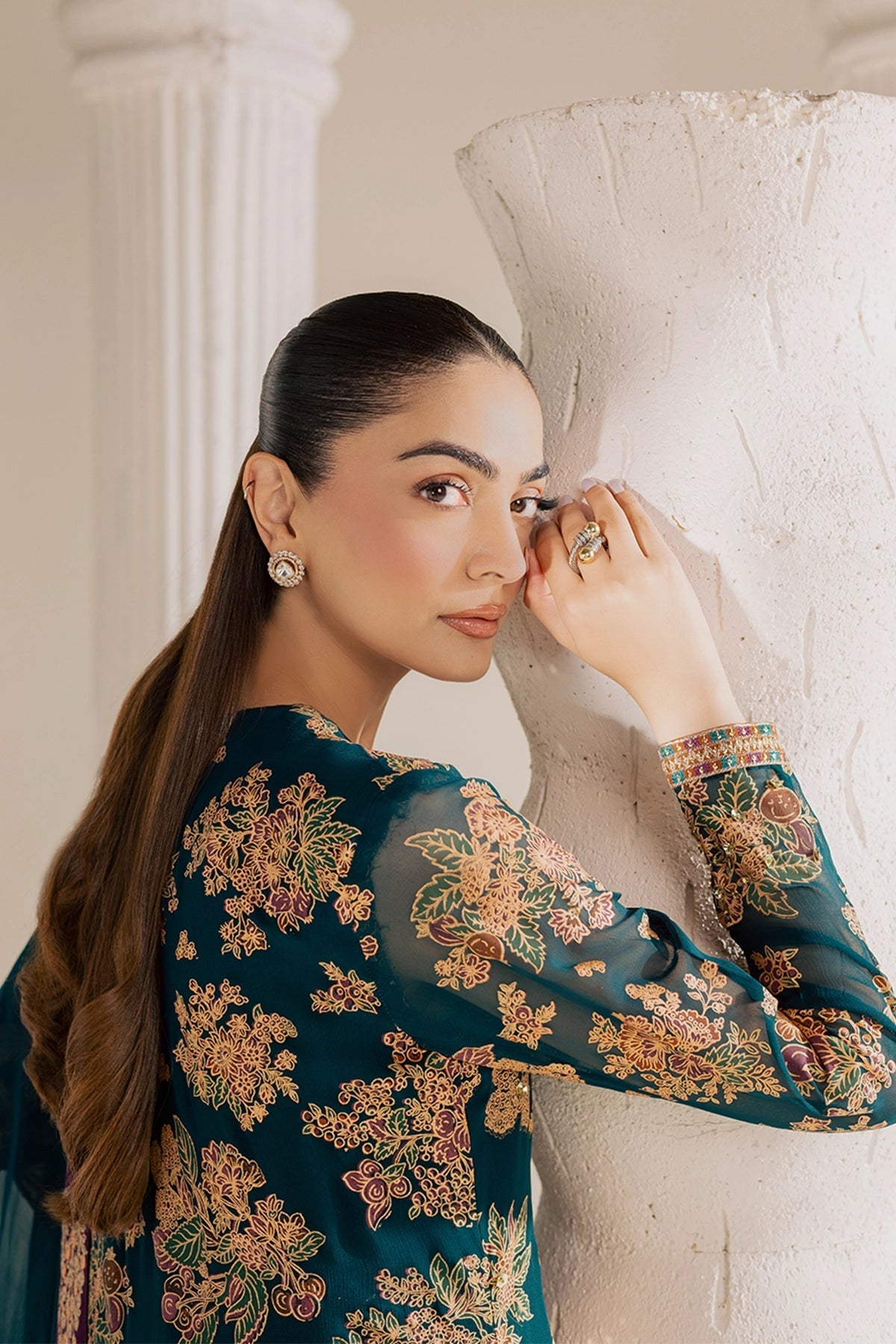 Vanya | Solana Luxe Pret | FF-84 - by Libasekhas UK - Registered Vendor of : Vanya - 100% Original Designer Dress