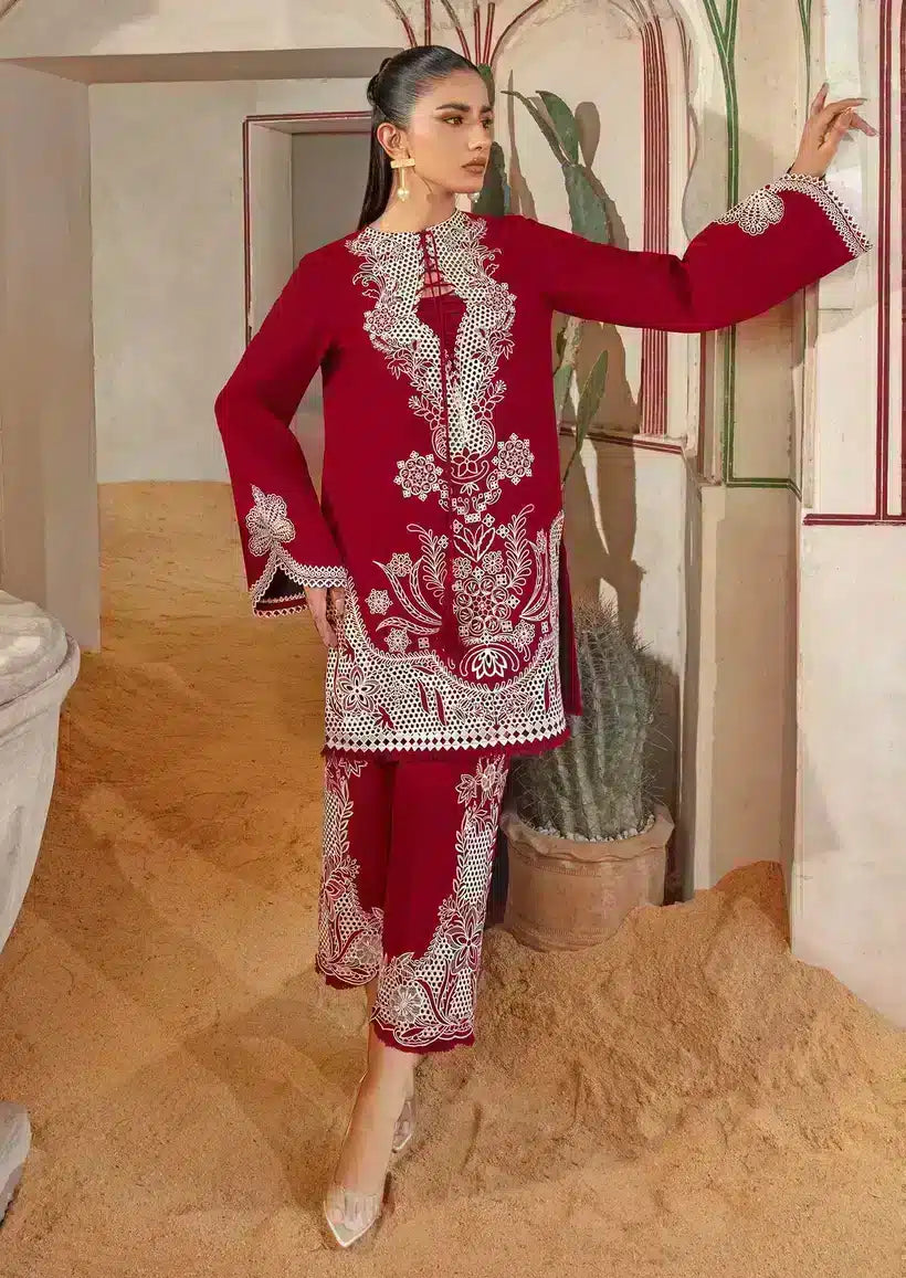 Crimson | Amal Winter 23 | Threads that Bind - CRWP 3B - Libasekhas