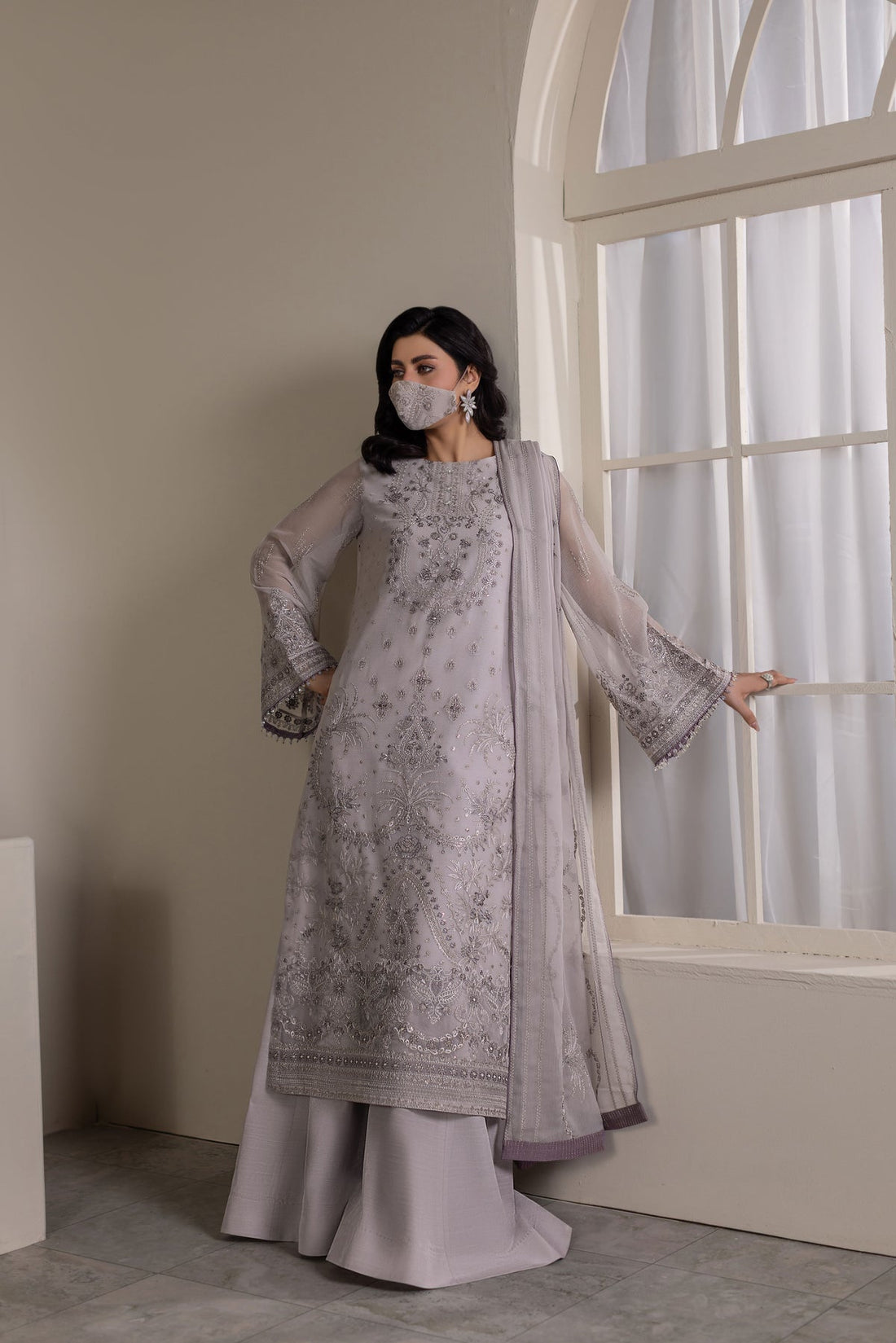 Flossie | Dilkash Kuch Khas | DI-05 A - by Libasekhas UK - Registered Vendor of : Flossie - 100% Original Designer Dress