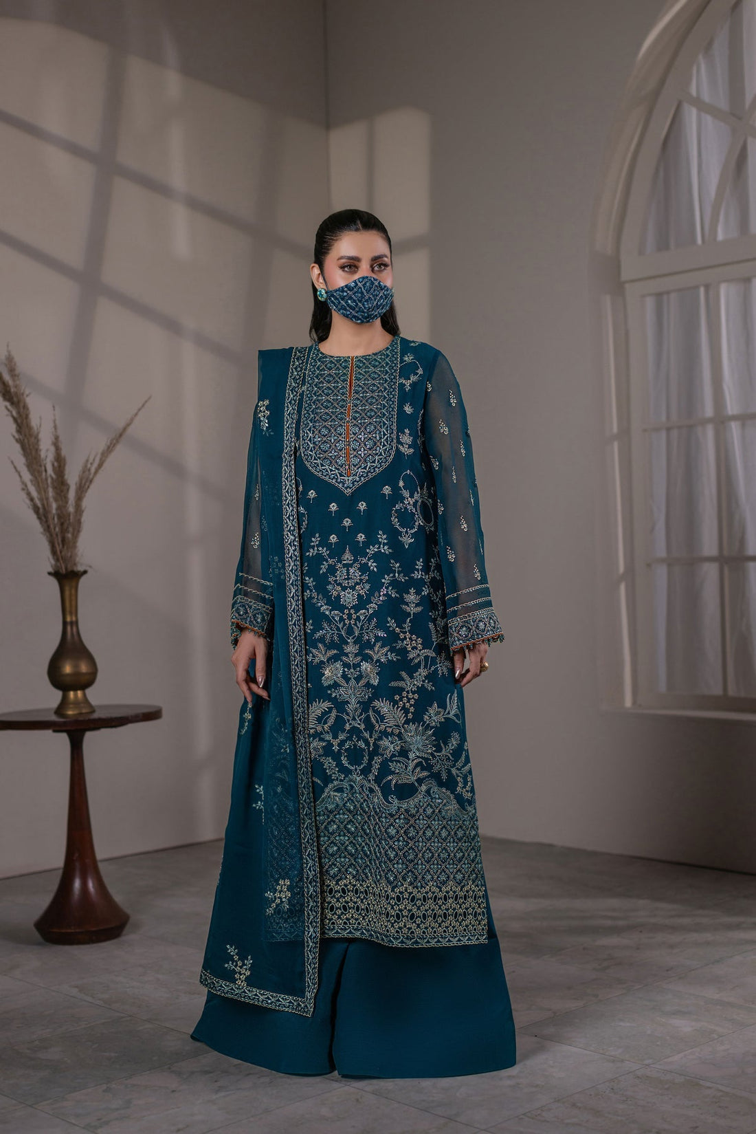 Flossie | Dilkash Kuch Khas | DI-01 B - by Libasekhas UK - Registered Vendor of : Flossie - 100% Original Designer Dress