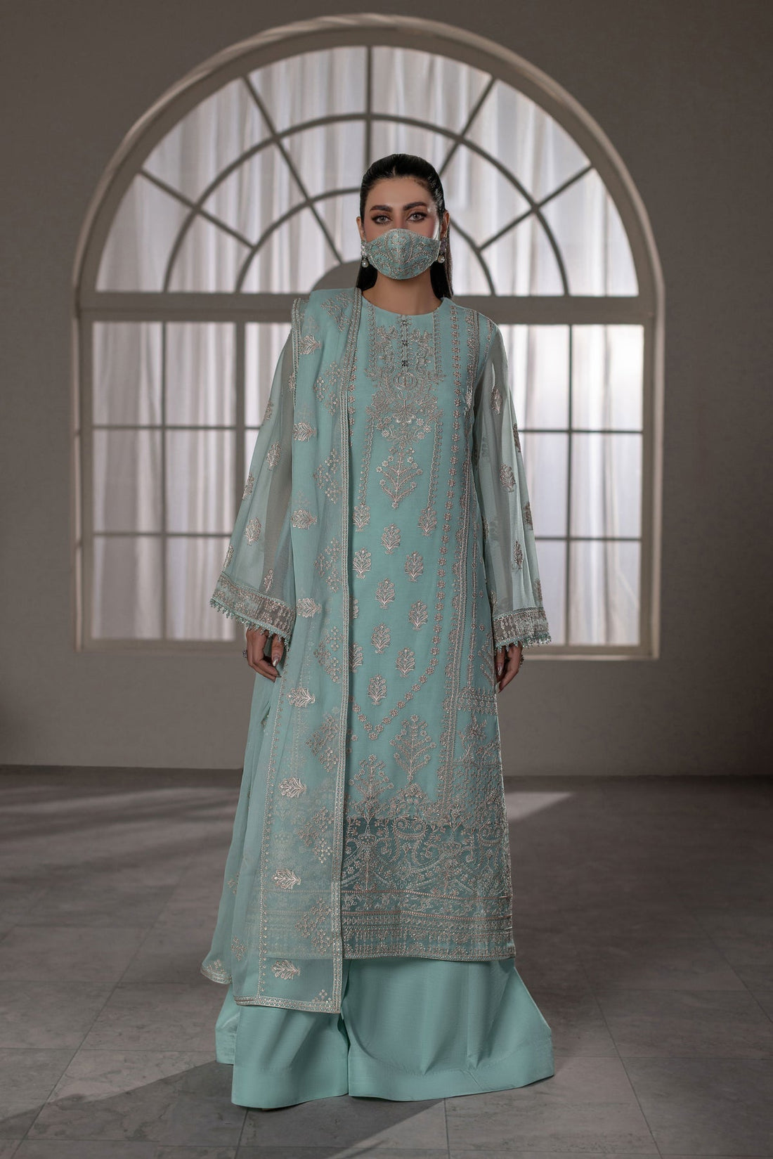 Flossie | Dilkash Kuch Khas | DI-04 A - by Libasekhas UK - Registered Vendor of : Flossie - 100% Original Designer Dress