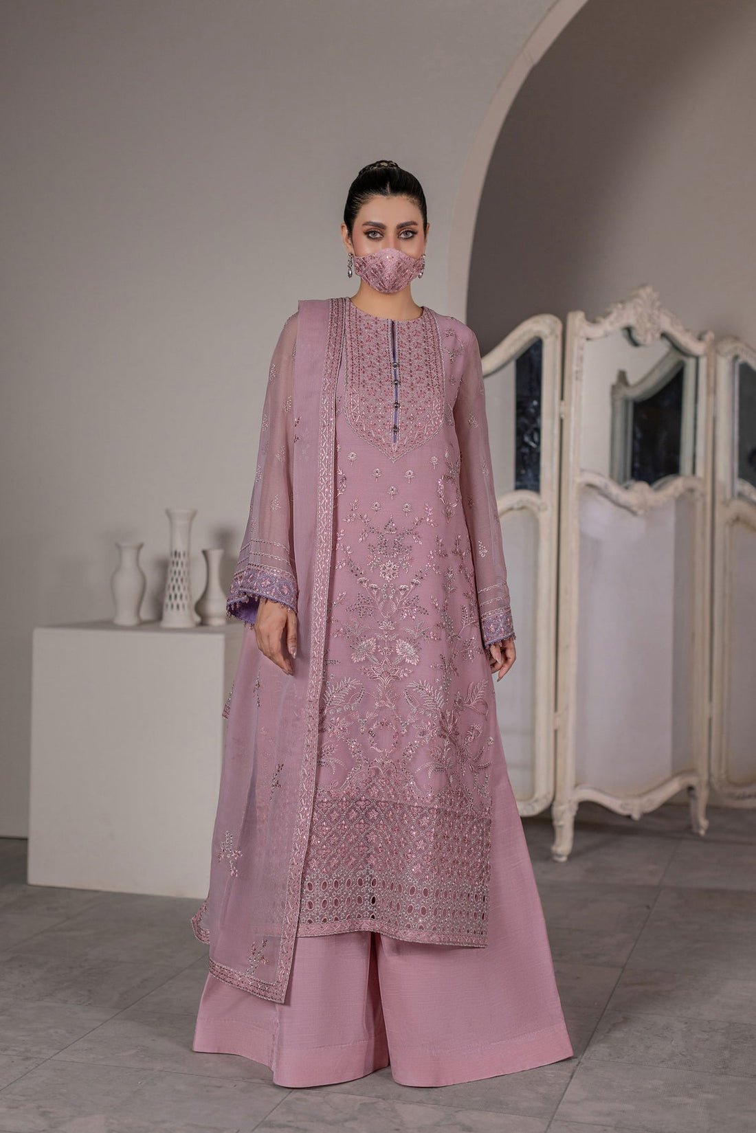 Flossie | Dilkash Kuch Khas | DI-01 A - by Libasekhas UK - Registered Vendor of : Flossie - 100% Original Designer Dress