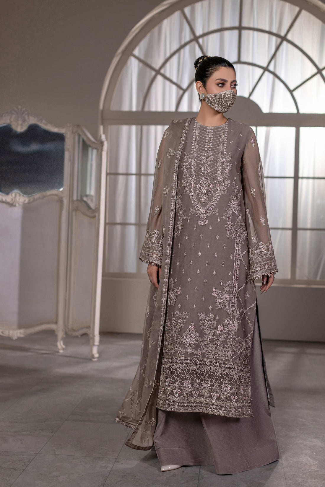 Flossie | Dilkash Kuch Khas | DI-06 B - by Libasekhas UK - Registered Vendor of : Flossie - 100% Original Designer Dress