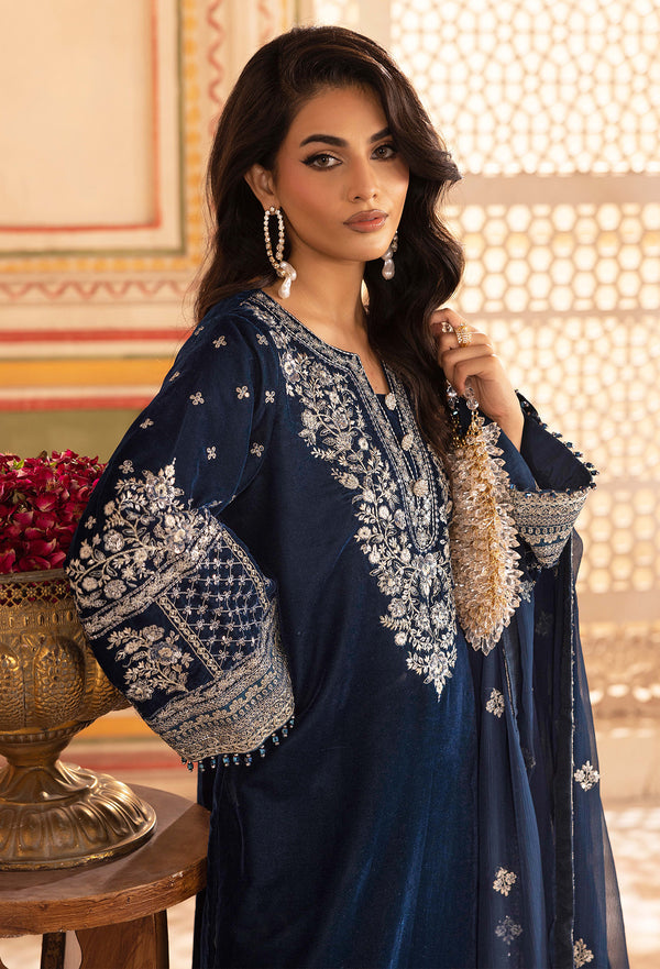 Adans Libas | Velvet 25 | 7529 V - by Libasekhas UK - Registered Vendor of : Adans Libas - 100% Original Designer Dress