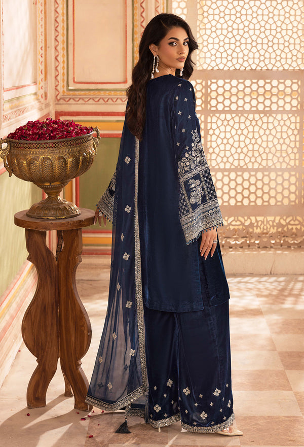 Adans Libas | Velvet 25 | 7529 V - by Libasekhas UK - Registered Vendor of : Adans Libas - 100% Original Designer Dress