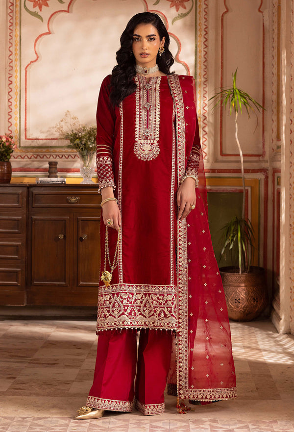 Adans Libas | Velvet 25 | 7522 V - by Libasekhas UK - Registered Vendor of : Adans Libas - 100% Original Designer Dress