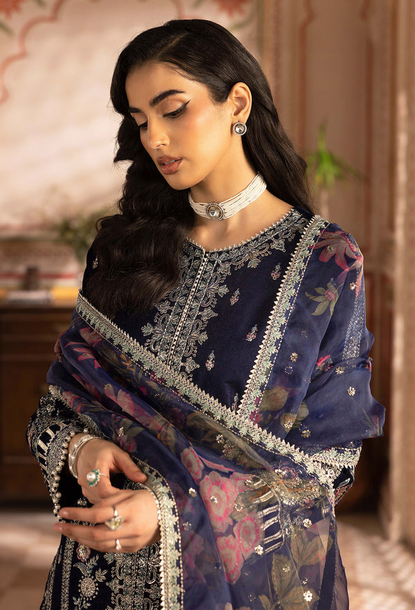 Adans Libas | Velvet 25 | 7525 V - by Libasekhas UK - Registered Vendor of : Adans Libas - 100% Original Designer Dress
