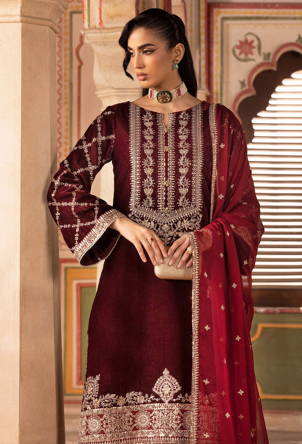 Adans Libas | Velvet 25 | 7528 V - by Libasekhas UK - Registered Vendor of : Adans Libas - 100% Original Designer Dress