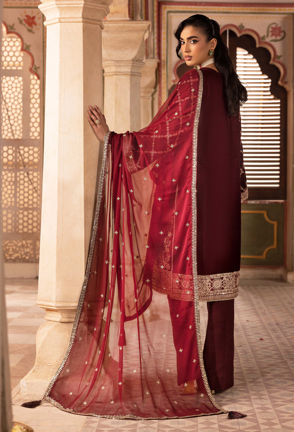 Adans Libas | Velvet 25 | 7528 V - by Libasekhas UK - Registered Vendor of : Adans Libas - 100% Original Designer Dress