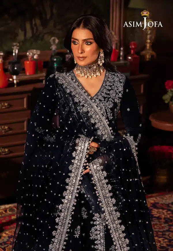 Asim Jofa | Makhmal Wedding Velvet 23 | AJMM-04 - by - Libasekhas UK - Registered Vendor of : Asim Jofa - 100% Original Designer Dresss