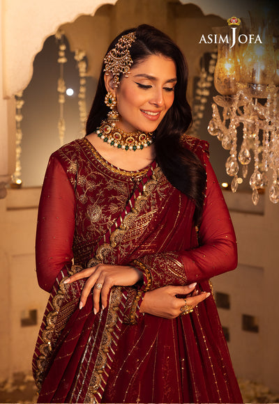 Asim Jofa | Shehnai Festive Collection | AJSH-16 - by - Libasekhas UK - Registered Vendor of : Asim Jofa - 100% Original Designer Dresss