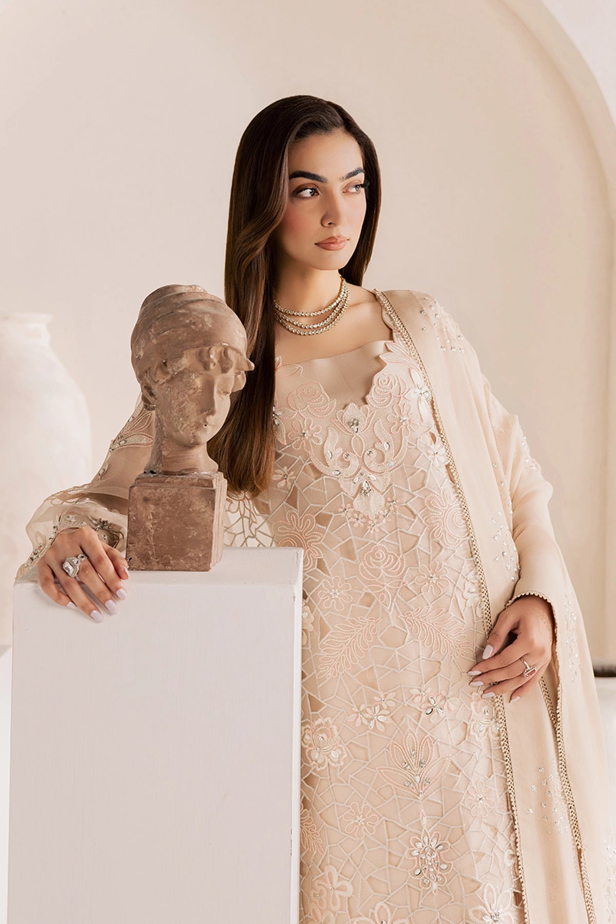 Vanya | Solana Luxe Pret |   FF-83 - by Libasekhas UK - Registered Vendor of : Vanya - 100% Original Designer Dress
